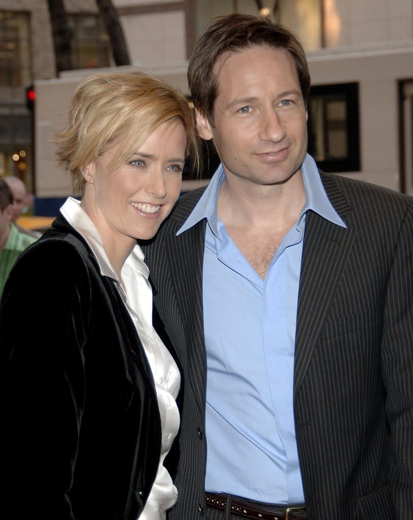 David Duchovny Tea Leoni 2005