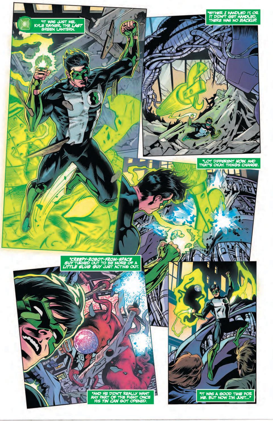 Art from Green Lantern #8