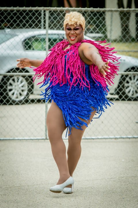 Grand Rapids Pride Festival on Saturday, June 22, 2024. (Michael Buck/WOOD TV8)