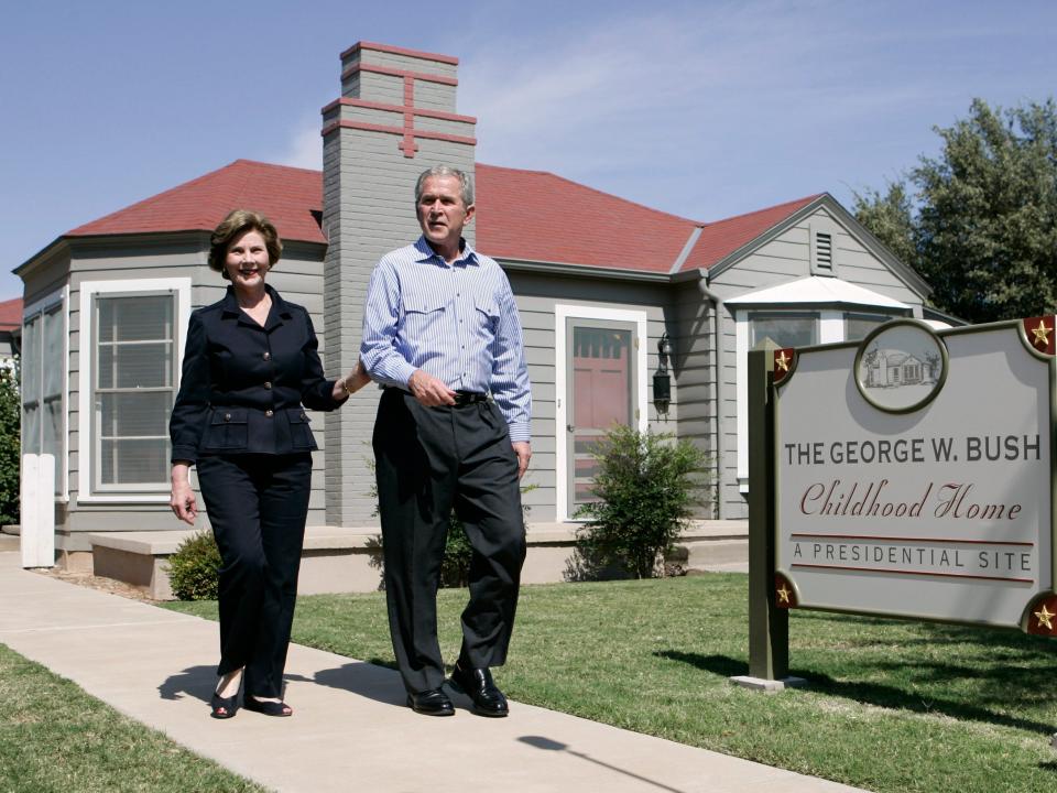 george bush childhood home