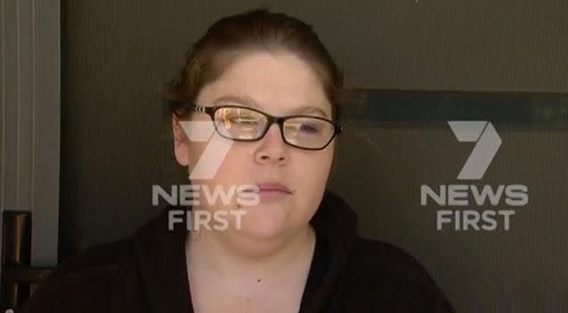 Khala Sainsbury told 7 News she believed her sister's life was ruined by the ordeal. Photo: 7 News Adelaide