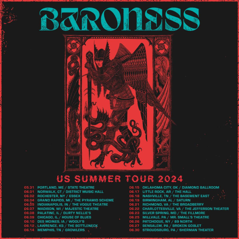 baroness 2024 tour admat