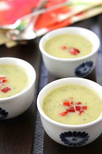 Creamy Zucchini & Coconut Milk Soup