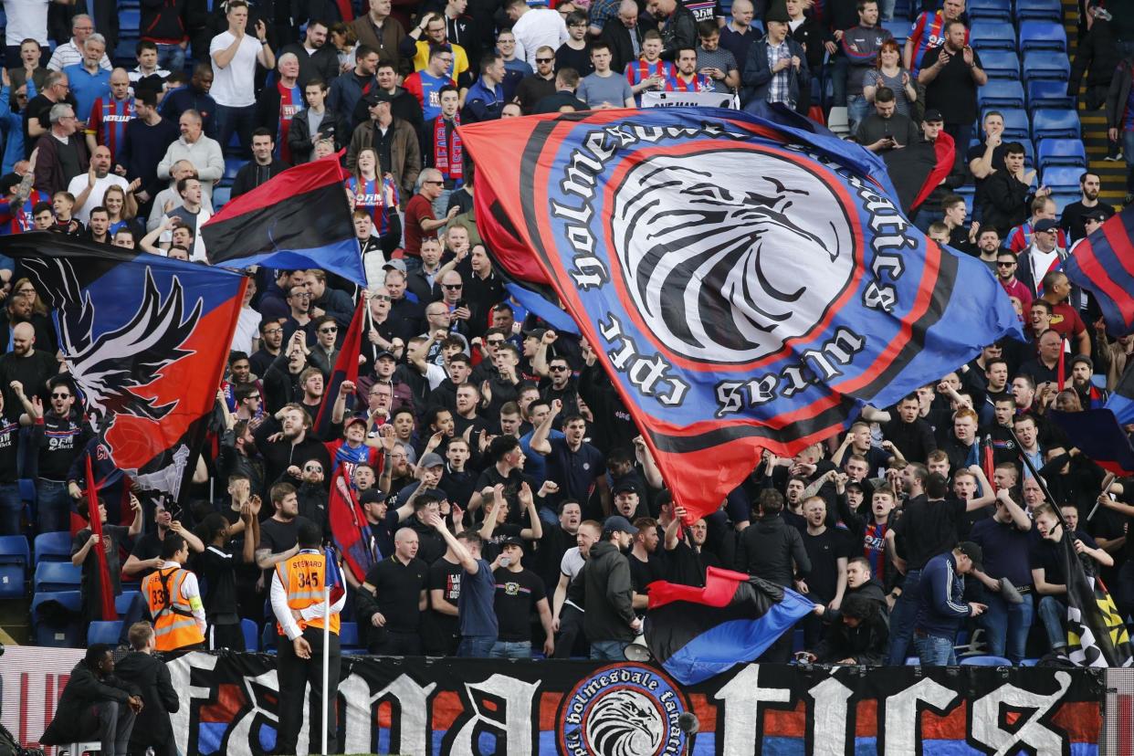 Supporting role: Holmesdale Fanatics: AFP/Getty Images