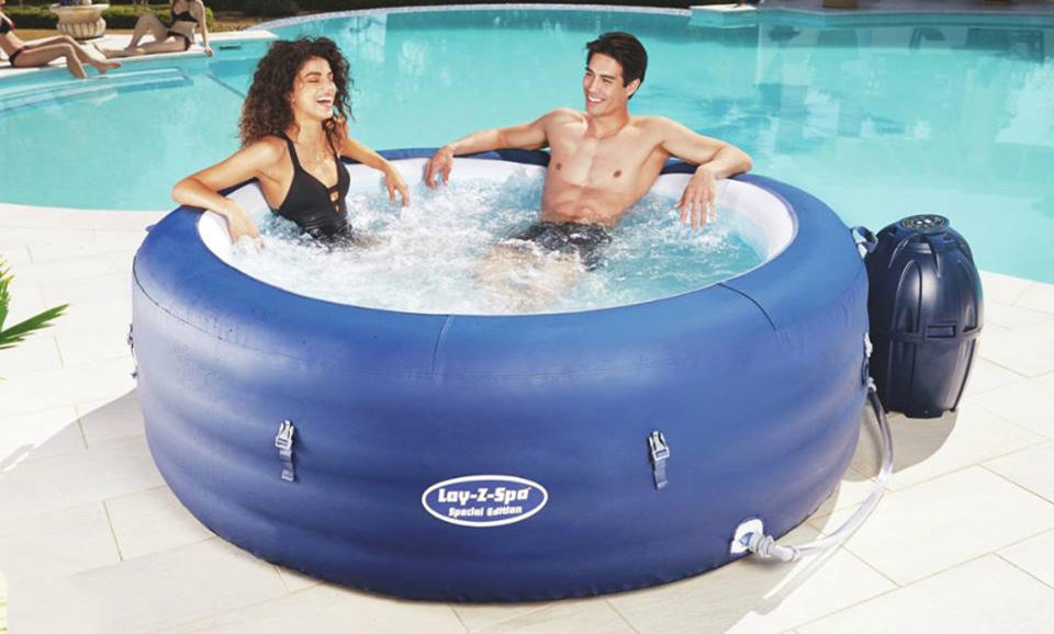 ALDI has launched an inflatable spa worth $499. Source: ALDI