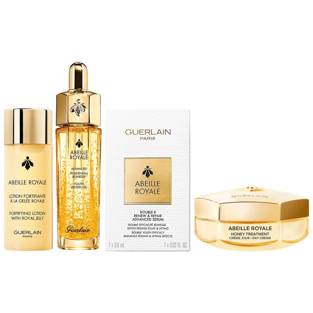 <p><a href="https://go.redirectingat.com?id=74968X1596630&url=https%3A%2F%2Fwww.sephora.com%2Fproduct%2Fguerlain-abielle-royale-best-sellers-discovery-set-P507704&sref=https%3A%2F%2Fwww.townandcountrymag.com%2Fstyle%2Fbeauty-products%2Fg9519840%2Fbest-beauty-gift-ideas%2F" rel="nofollow noopener" target="_blank" data-ylk="slk:Shop Now;elm:context_link;itc:0;sec:content-canvas" class="link rapid-noclick-resp">Shop Now</a></p><p>Abeille Royale Best Sellers Discovery Set</p><p>sephora.com</p><p>$99.00</p>