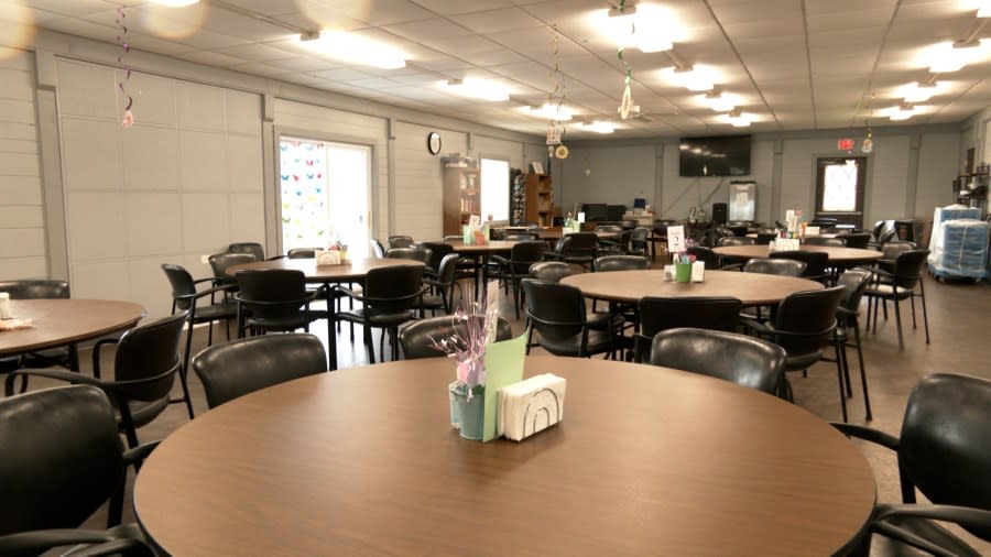 The Bath Township Senior Center dining area. (WLNS)
