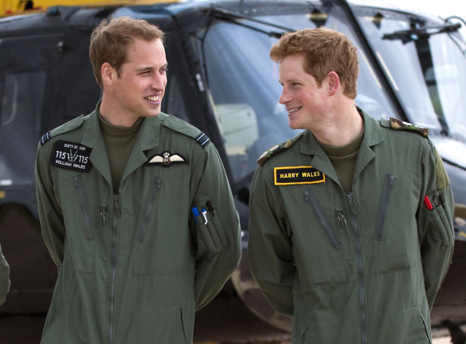 Prince William will be Prince Harry’s best man at the royal wedding