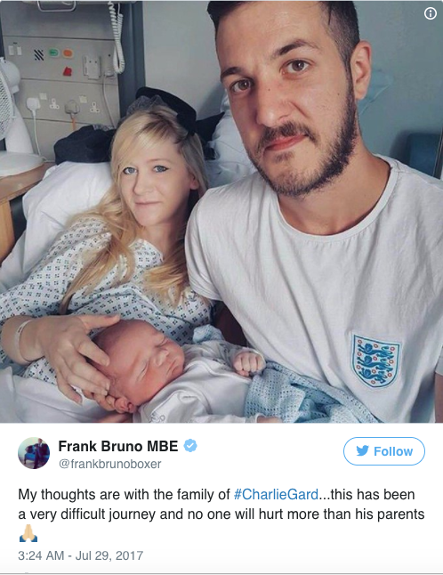 Outpouring of love for Charlie Gard