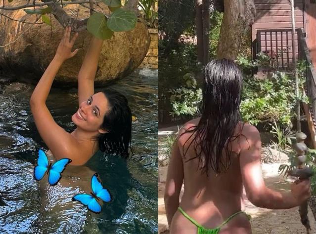 Camila Cabello Posts Photos of Herself Skinny-Dipping in Puerto Rico