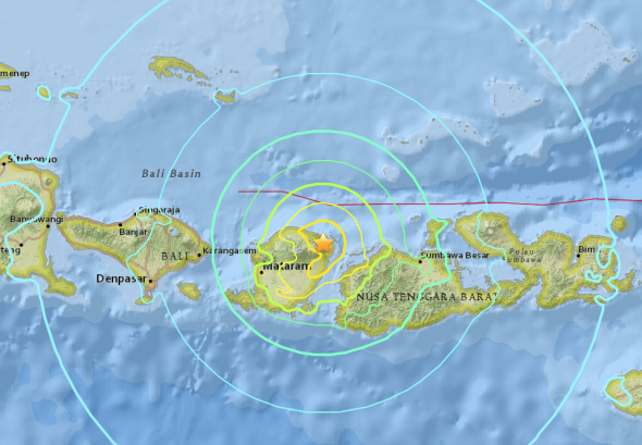 Indonesia earthquake next Aug 19