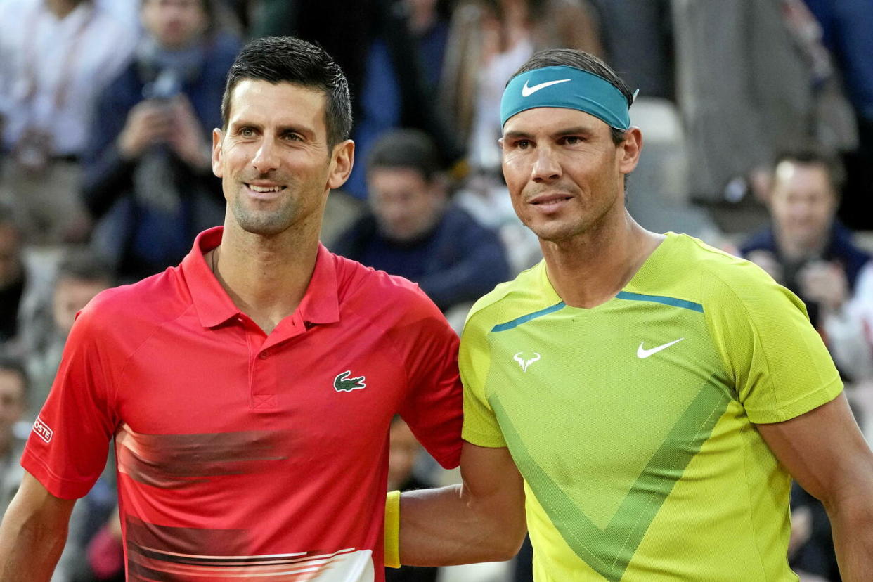 L’Espagnol aux 22 grands chelems a eu des mots forts à l’égard de Novak Djokovic.  - Credit:Christophe Ena/AP/SIPA / SIPA / Christophe Ena/AP/SIPA