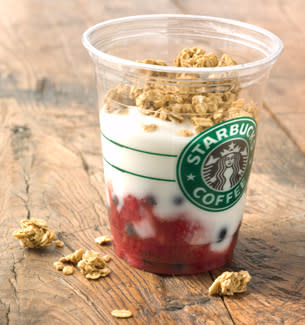 Starbucks Strawberry & Blueberry Yogurt Parfait (8.1 oz)