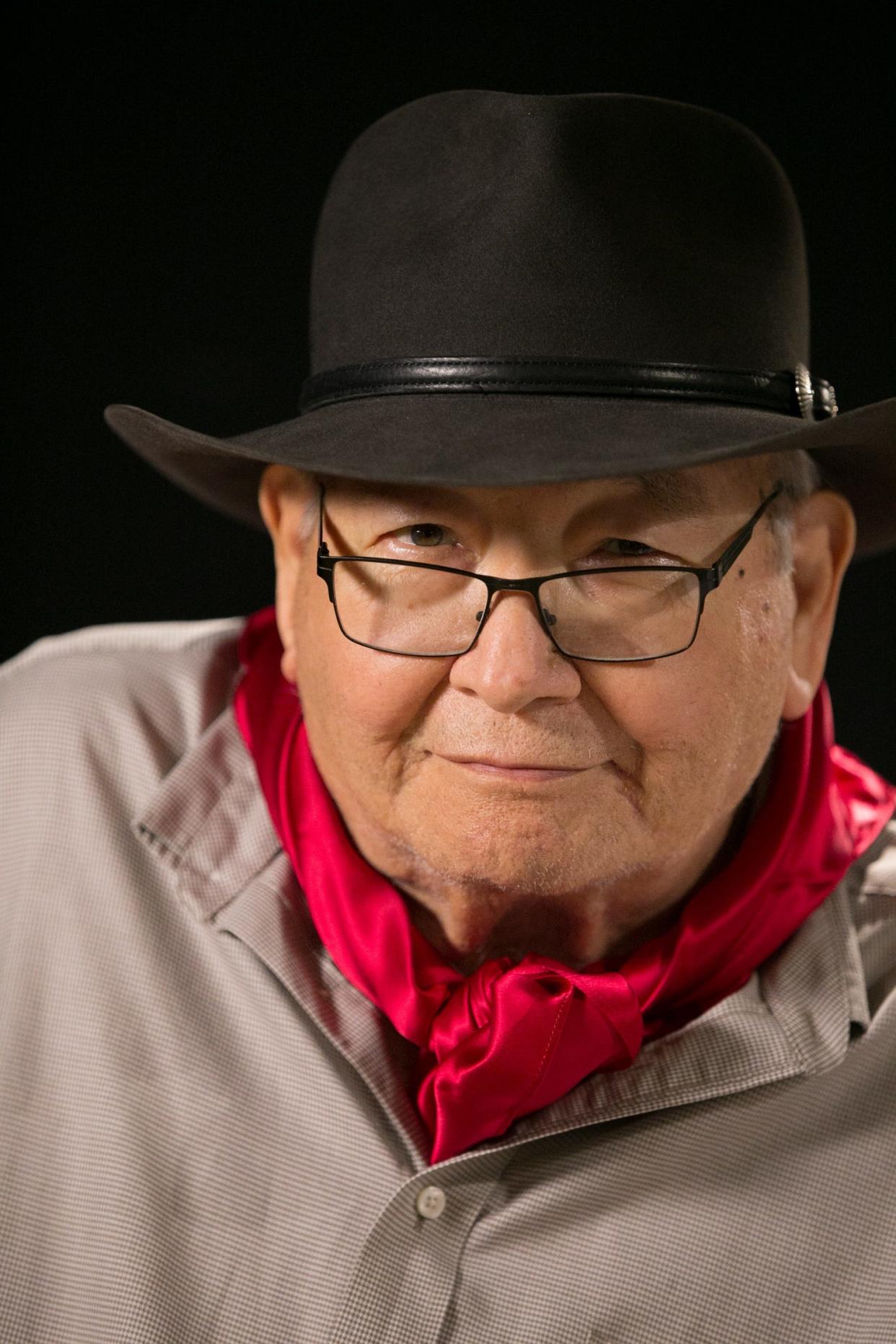 Pultizer Prize-winning Oklahoma native and Kiowa writer N. Scott Momaday appears in the documentary "Words from a Bear."