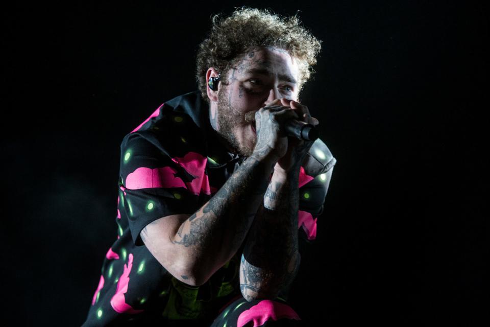 Post Malone headlines Firefly Music Festival on June 23, 2019 in Dover.