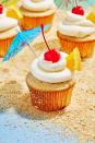 <p>This cupcake immediately takes you on a tropical vacation.</p><p>Get the recipe from <a href="https://www.delish.com/cooking/recipe-ideas/a19487384/bahama-mama-cupcakes-recipe/" rel="nofollow noopener" target="_blank" data-ylk="slk:Delish;elm:context_link;itc:0;sec:content-canvas" class="link ">Delish</a>. </p>