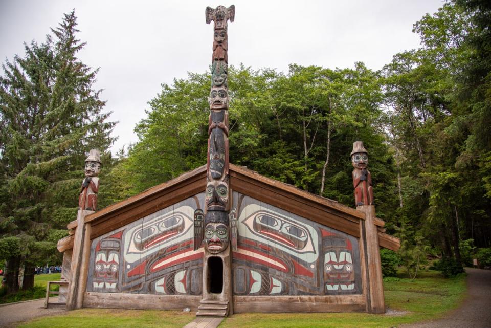 House of the village chief at Totem Bight State Historical Park (Radhika Aligh)