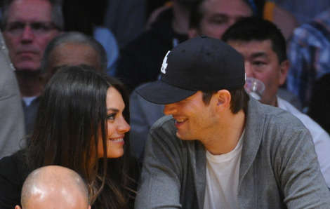 Mila Kunis and Ashton Kutcher