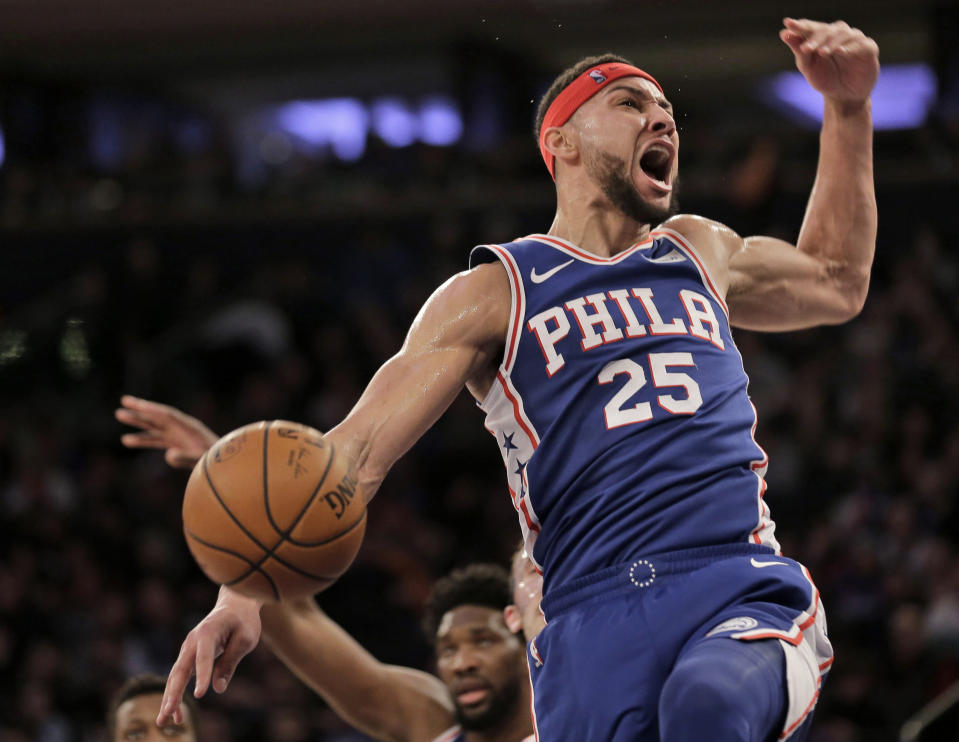 Yes, Ben Simmons can’t shoot, but he deserves to be an All-Star. (AP)