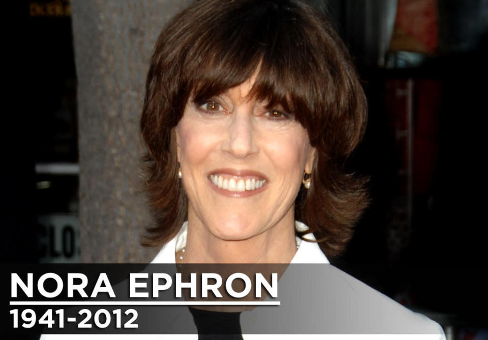 Nora Ephron Obituary title Card