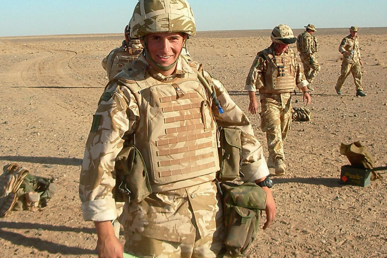 Killing field: Johnny Mercer in Afghanistan: Courtesy of Johnny Mercer