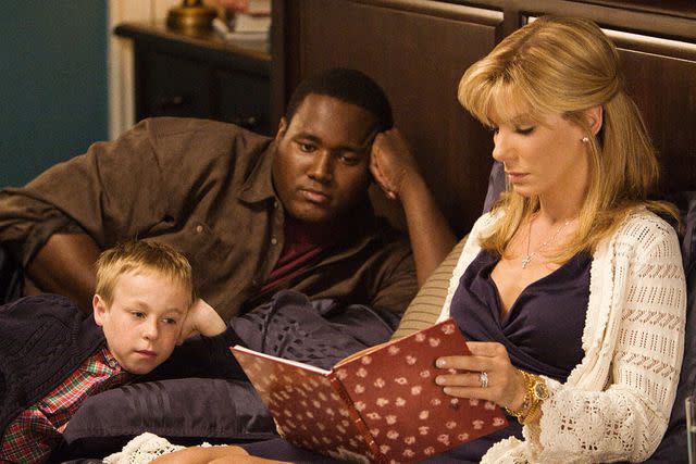 <p>Ralph Nelson/Warner Bros./Courtesy Everett </p> Sandra Bullock starred in the Oscar-nominated 2009 movie 'The Blind Side,' inspired by Michael Oher's life.
