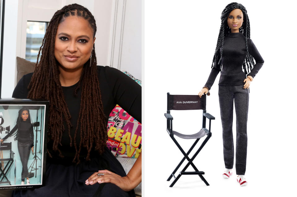 Ava DuVernay and her Barbie