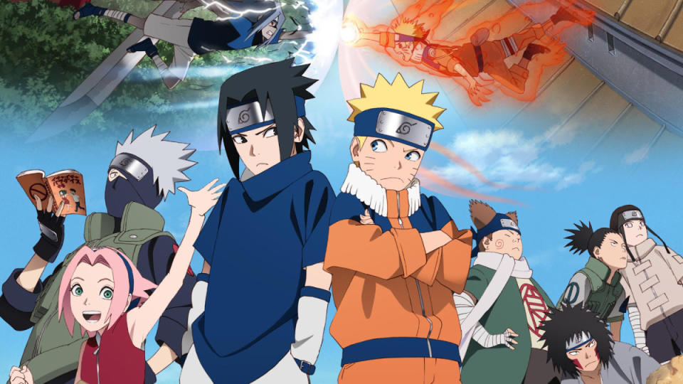 Naruto tells the story of the eponymous ninja who dreams of becoming the Hokage.<p>Shueisha</p>