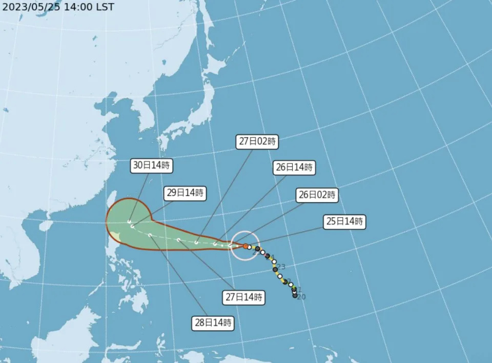 &#x0098b1;&#x0098a8;&#x00746a;&#x005a03;25&#x0065e5;&#x004e0b;&#x005348;&#x00518d;&#x005ea6;&#x00589e;&#x005f37;&#x0070ba;&#x005f37;&#x0070c8;&#x0098b1;&#x0098a8;&#x00ff0c;&#x004e2d;&#x00592e;&#x006c23;&#x008c61;&#x005c40;&#x009810;&#x004f30;&#x0098b1;&#x0098a8;&#x00746a;&#x005a03;&#x006700;&#x0063a5;&#x008fd1;&#x0053f0;&#x007063;&#x007684;&#x006642;&#x009593;&#x0053ef;&#x0080fd;&#x00662f;30&#x0065e5;&#x003002;&#x00ff08;&#x005716;&#x0053d6;&#x0081ea;&#x004e2d;&#x00592e;&#x006c23;&#x008c61;&#x005c40;&#x007db2;&#x007ad9;&#x00ff09;