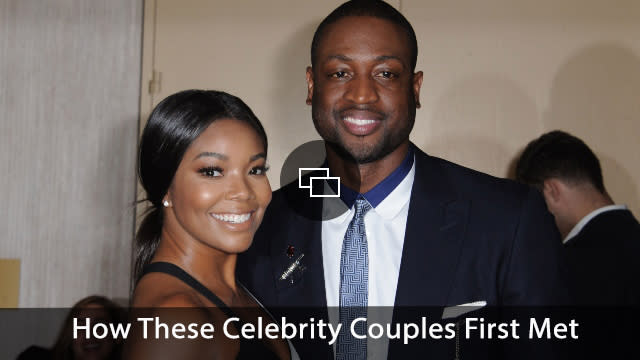 Gabrielle Union e Dwyane Wade arrivano per il 13° Step Up Inspiration Awards annuale, Beverly Hilton Hotel, Beverly Hills, California, il 20 maggio 2016.