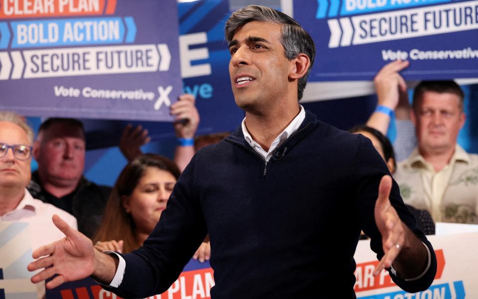 Rishi Sunak presided over a crushing defeat for the Conservative Party