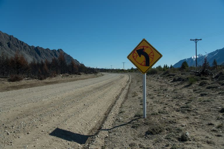 La zona donde ocurrió la usurpación fue escenario en febrero de uno de los incendios forestales más voraces