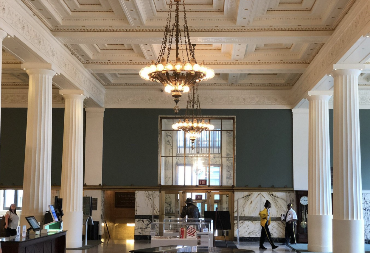 The Kansas City Public Library interior