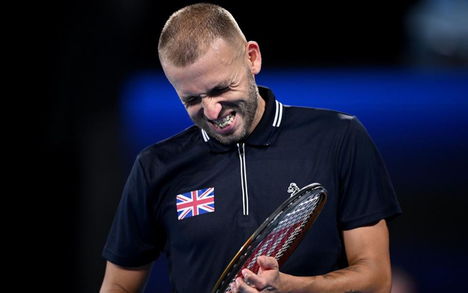 El número 2 británico, Dan Evans, cae ante una resurgente Frances Tiafoe - Shutterstock