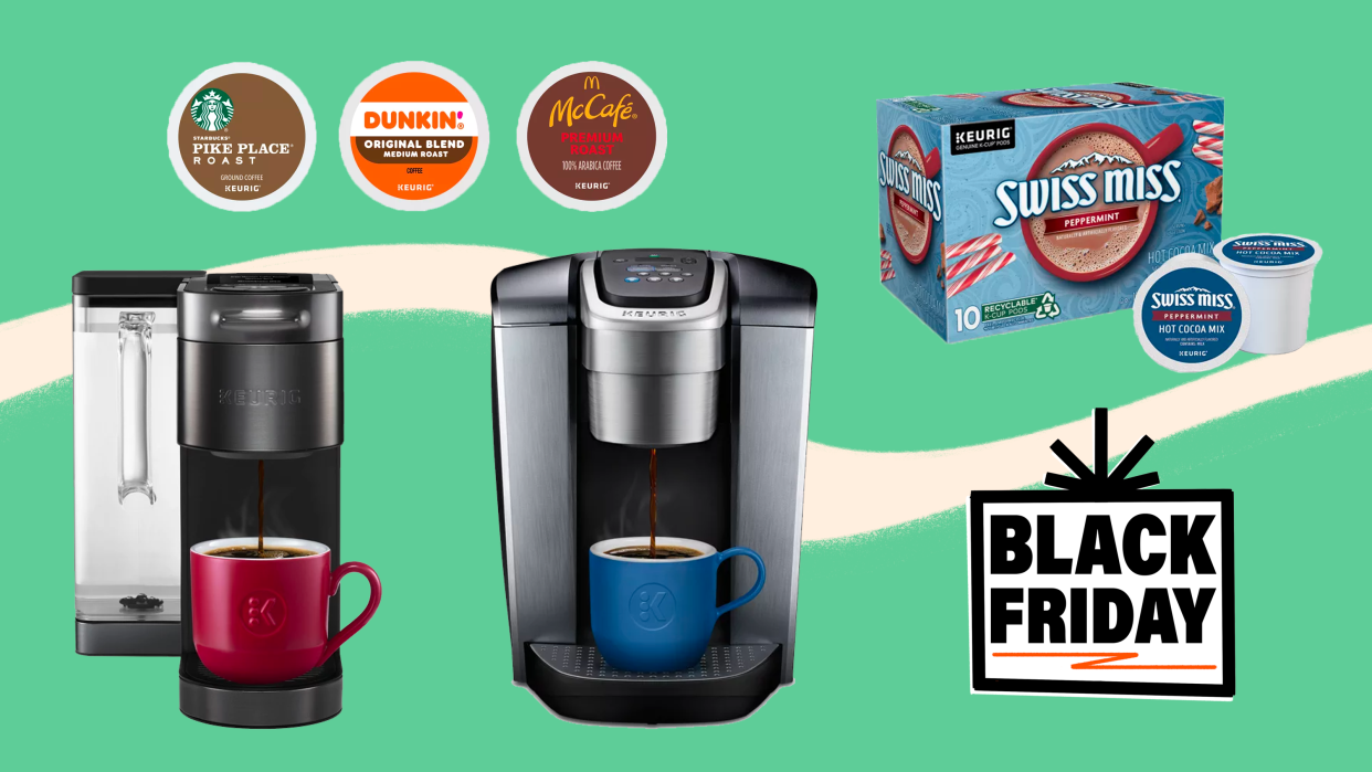 Save big on coffee makers and K-Cups right now during this huge Keurig Black Friday sale.