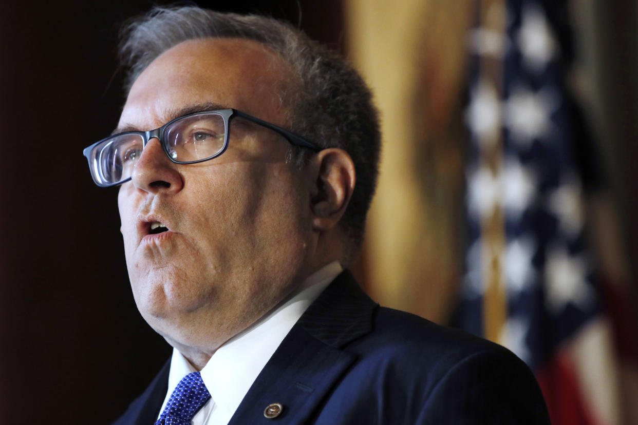 Environmental Protection Agency acting Administrator Andrew Wheeler (Photo: ASSOCIATED PRESS)