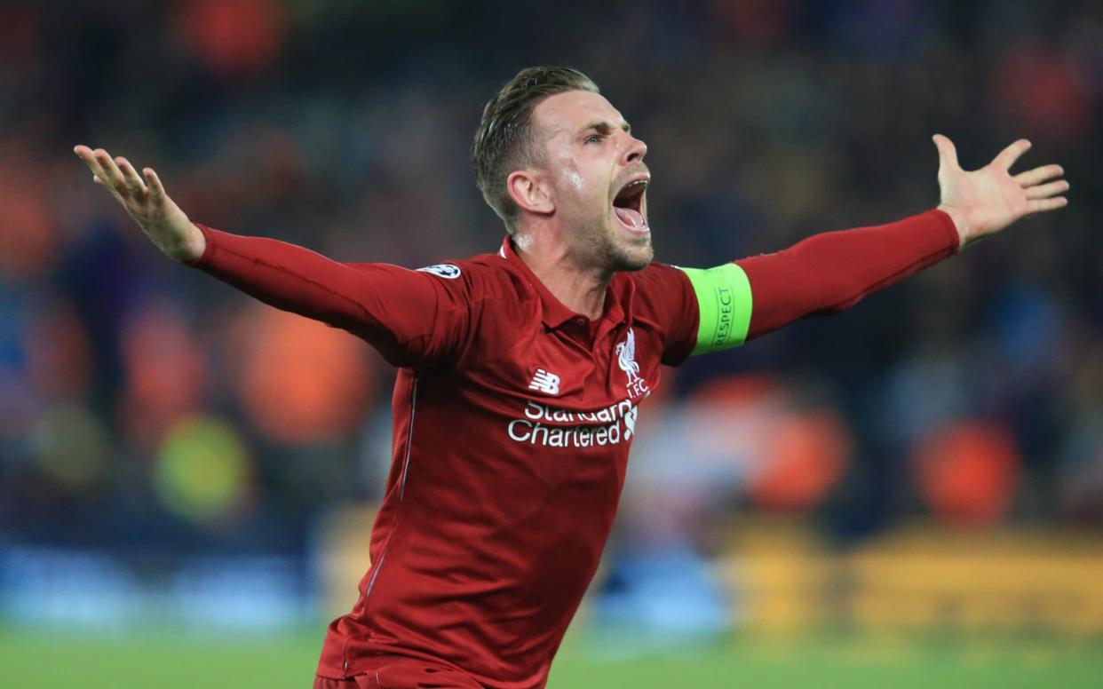 Jordan Henderson has suffered near misses in World Cup and on European stage, but hopes Champions League final will be different - Action Plus