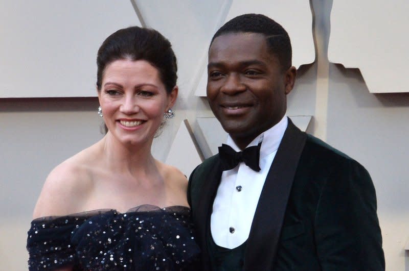 David Oyelowo (R) and Jessica Oyelowo attend the Academy Awards in 2019. File Photo by Jim Ruymen/UPI