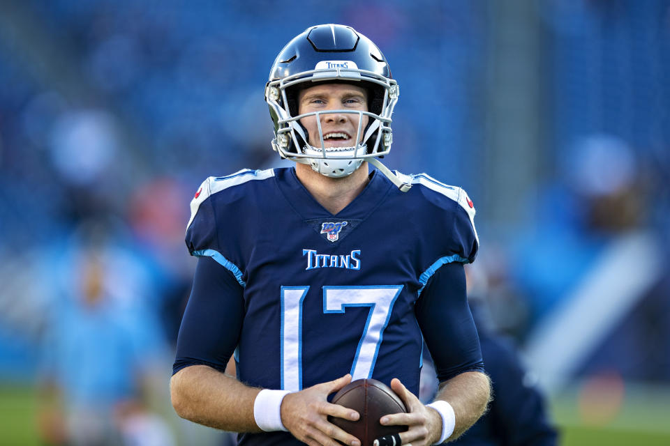 Ryan Tannehill #17 of the Tennessee Titans 