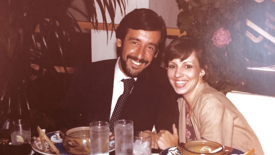 Sally and Stefano in Las Vegas in 1980. - Stefano Ripamonti and Sally Ripamonti