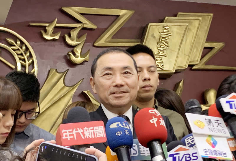 新北市長侯友宜（前）今天表示，拜訪前台灣大學校長管中閔，主要是請益國內外重要議題，完全沒有提到任何職位。（中央社資料照）