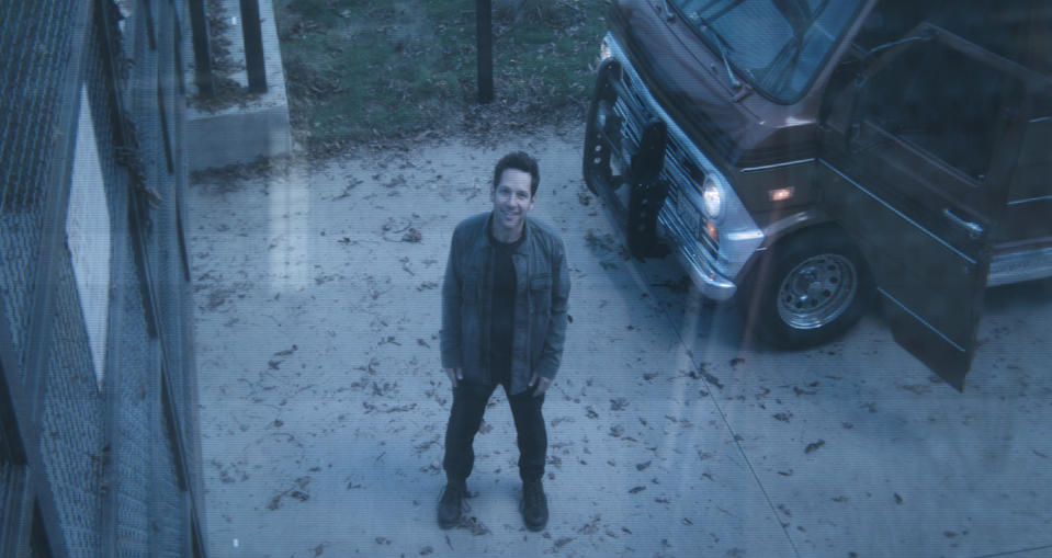 Still from 'Avengers: Endgame' featuring Ant-Man/Scott Lang (Paul Rudd). | Film Frame—Marvel Studios 2019