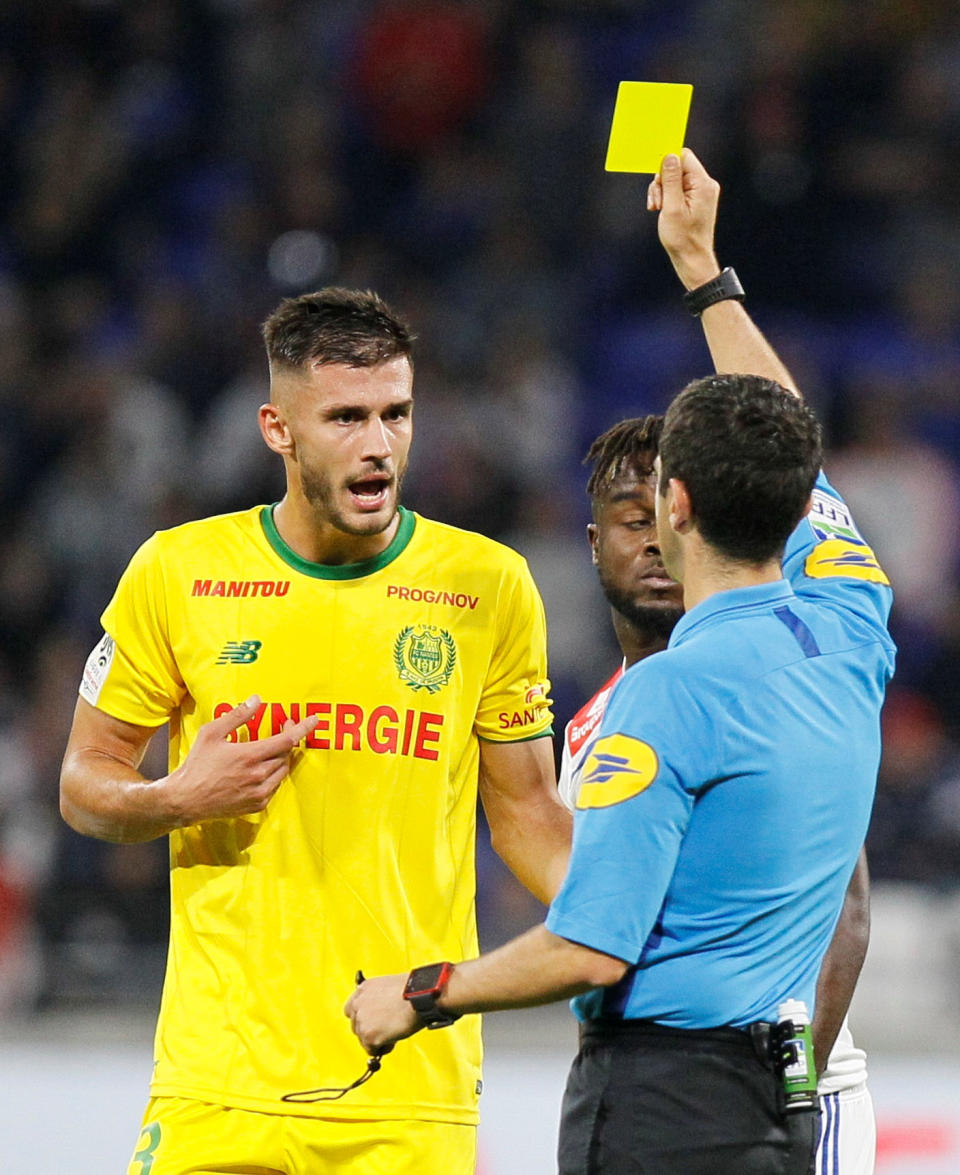 U.S. center back Matt Miazga appears to have lost his starting job with French club Nantes. (REUTERS/Emmanuel Foudrot)