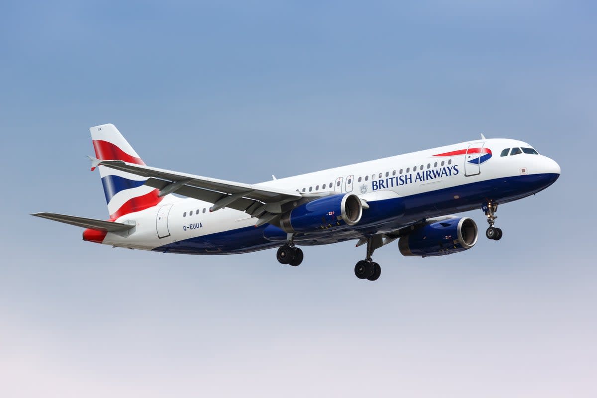 BA capacity recovered to 90.1 per cent of 2019 levels (Getty)