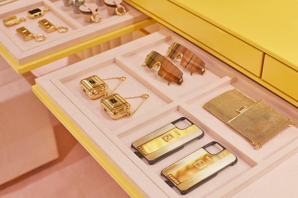 33) Fendi and CHAOS launch tech accessories with a Harrods pop-up