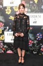 <p>Selma wore a Victoriana inspired dress that costs £199.99. [Photo: Courtesy of H&M] </p>