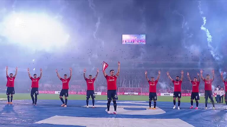 El Rojo ya está en la cancha