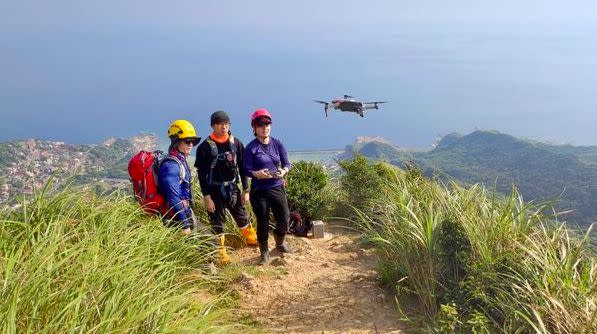 ▲基隆一名男子和同事登山，因身體不適先脫隊下山，不料卻失聯。（圖／翻攝畫面）