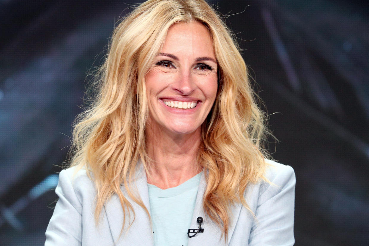 Julia Roberts speaks onstage during the Amazon Studios portion of the Summer 2018 TCA Press Tour at The Beverly Hilton Hotel on July 28, 2018. (Photo: Frederick M. Brown via Getty Images)