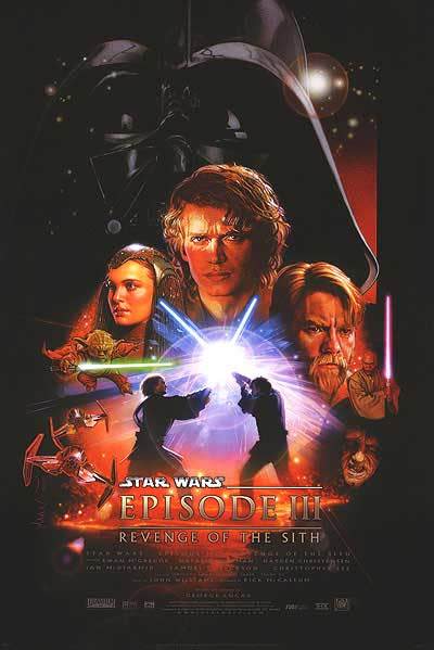 Star Wars: Revenge of the Sith. Credit: movieposter.com